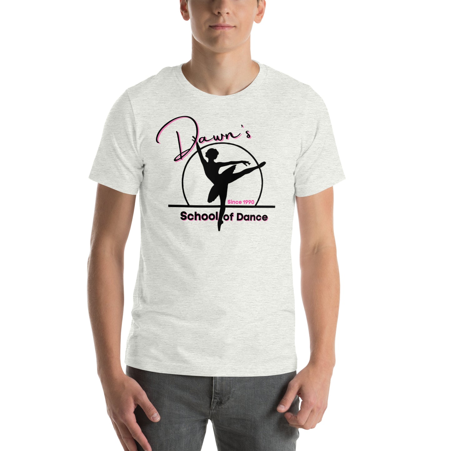 DSOD Black- Pink Outline Logo Unisex T-Shirt