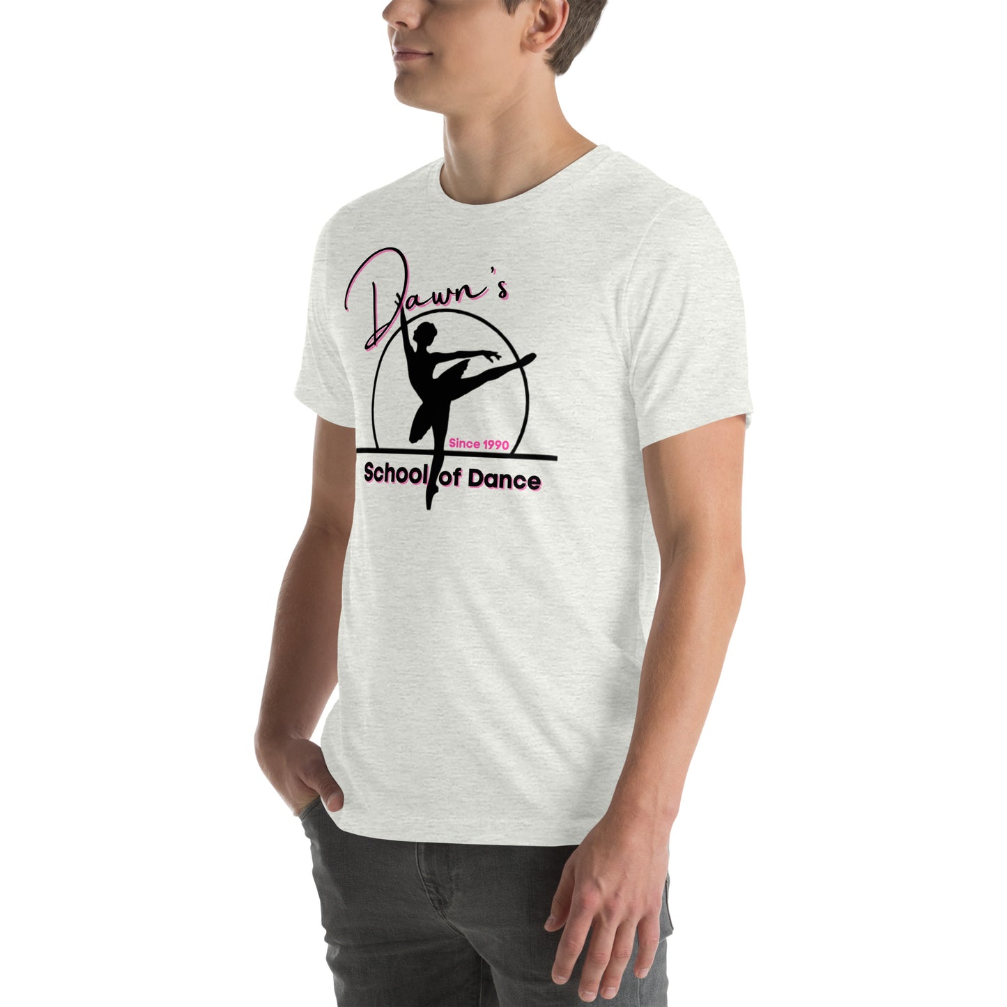 DSOD Black- Pink Outline Logo Unisex T-Shirt