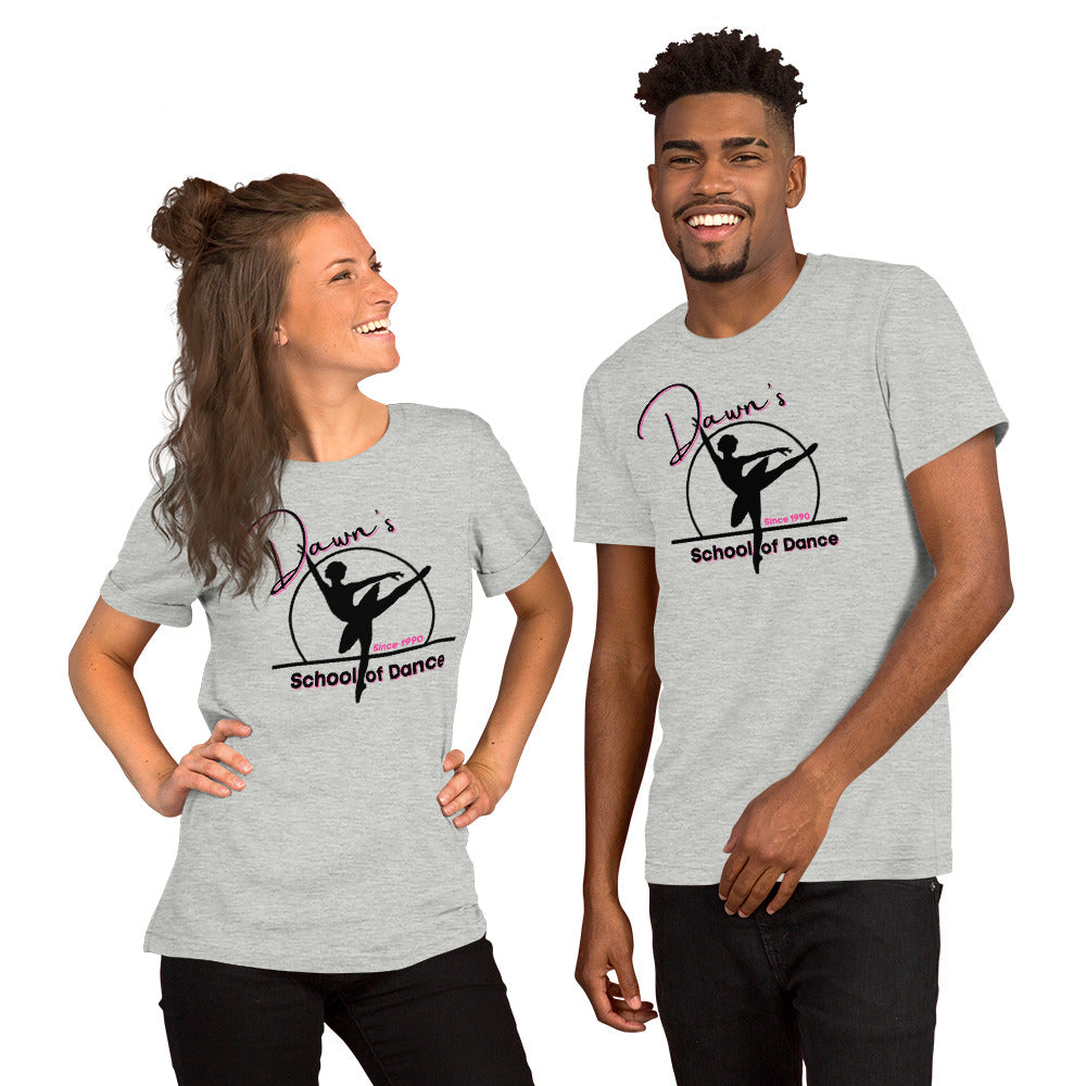 DSOD Black- Pink Outline Logo Unisex T-Shirt