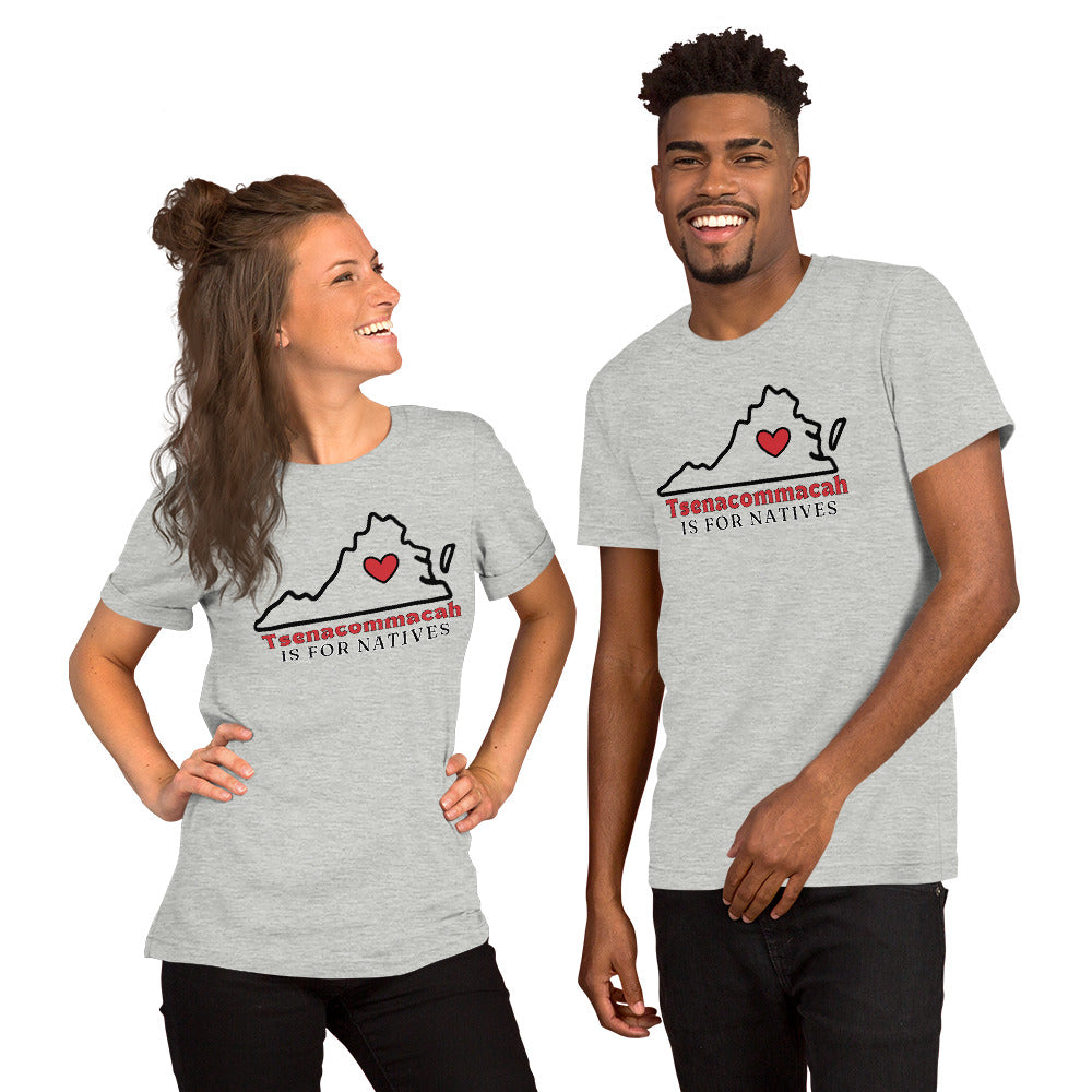 WS Tsenacommacah Unisex T-Shirt (Light)