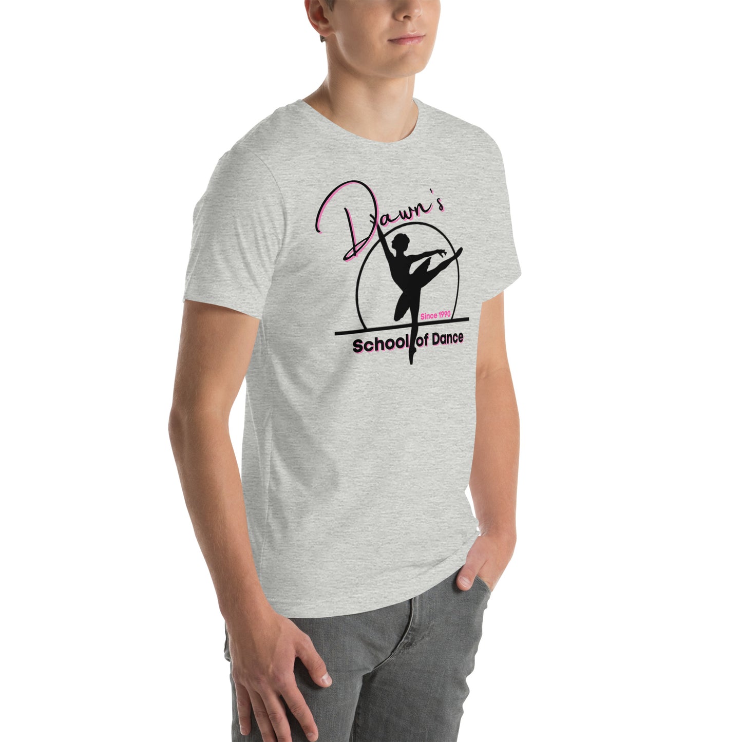 DSOD Black- Pink Outline Logo Unisex T-Shirt