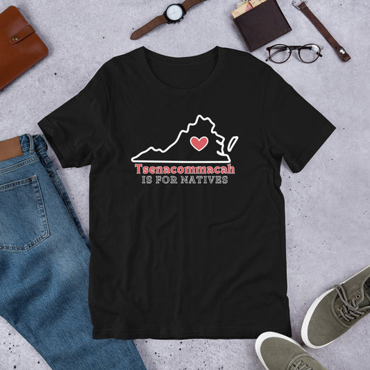 WS Tsenacommacah Unisex T-Shirt (Dark)