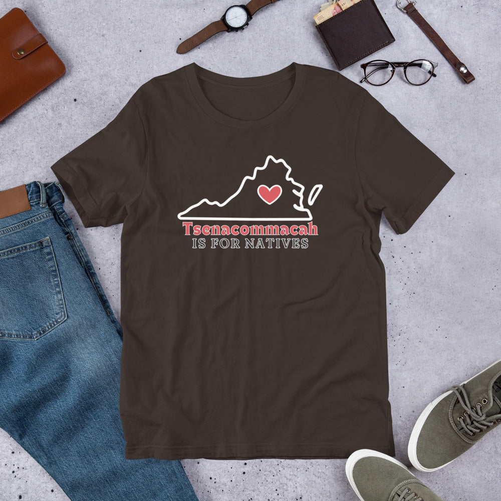 WS Tsenacommacah Unisex T-Shirt (Dark)