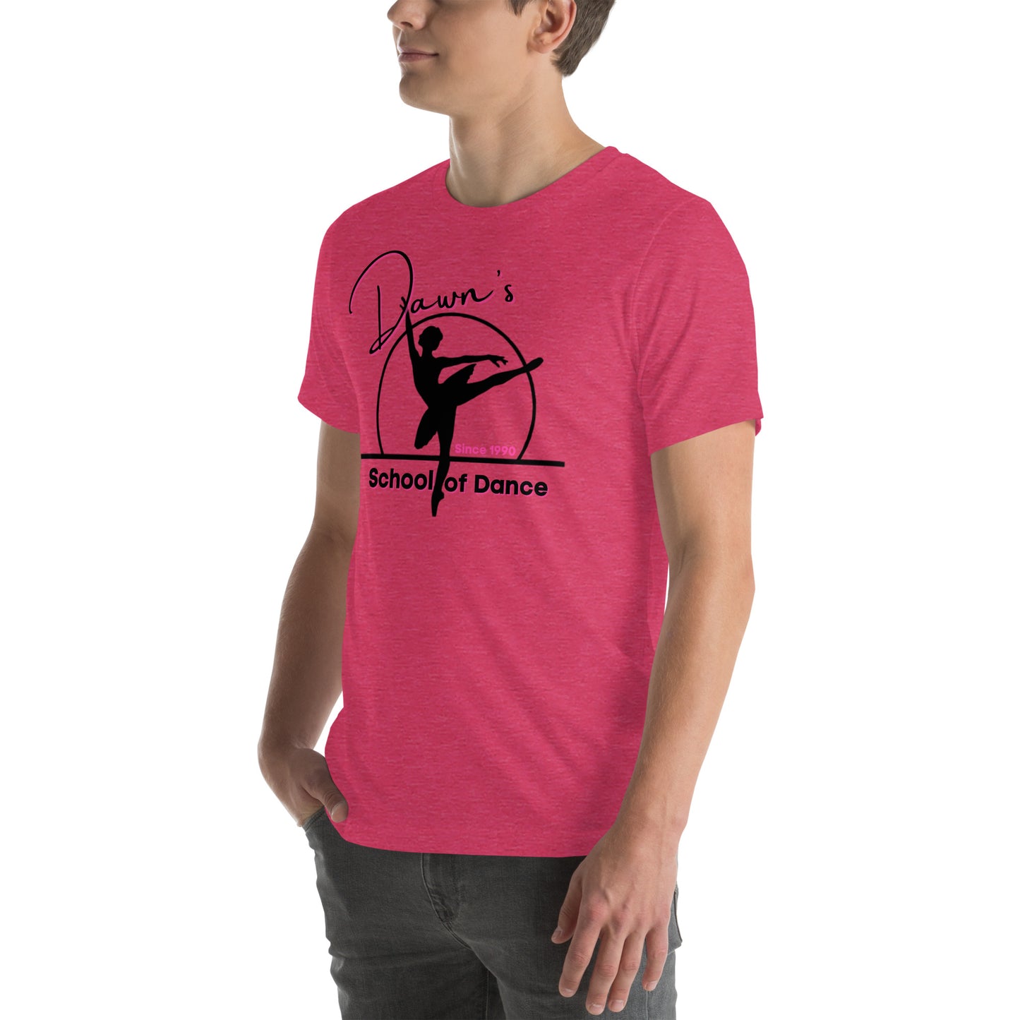 DSOD Black- Pink Outline Logo Unisex T-Shirt