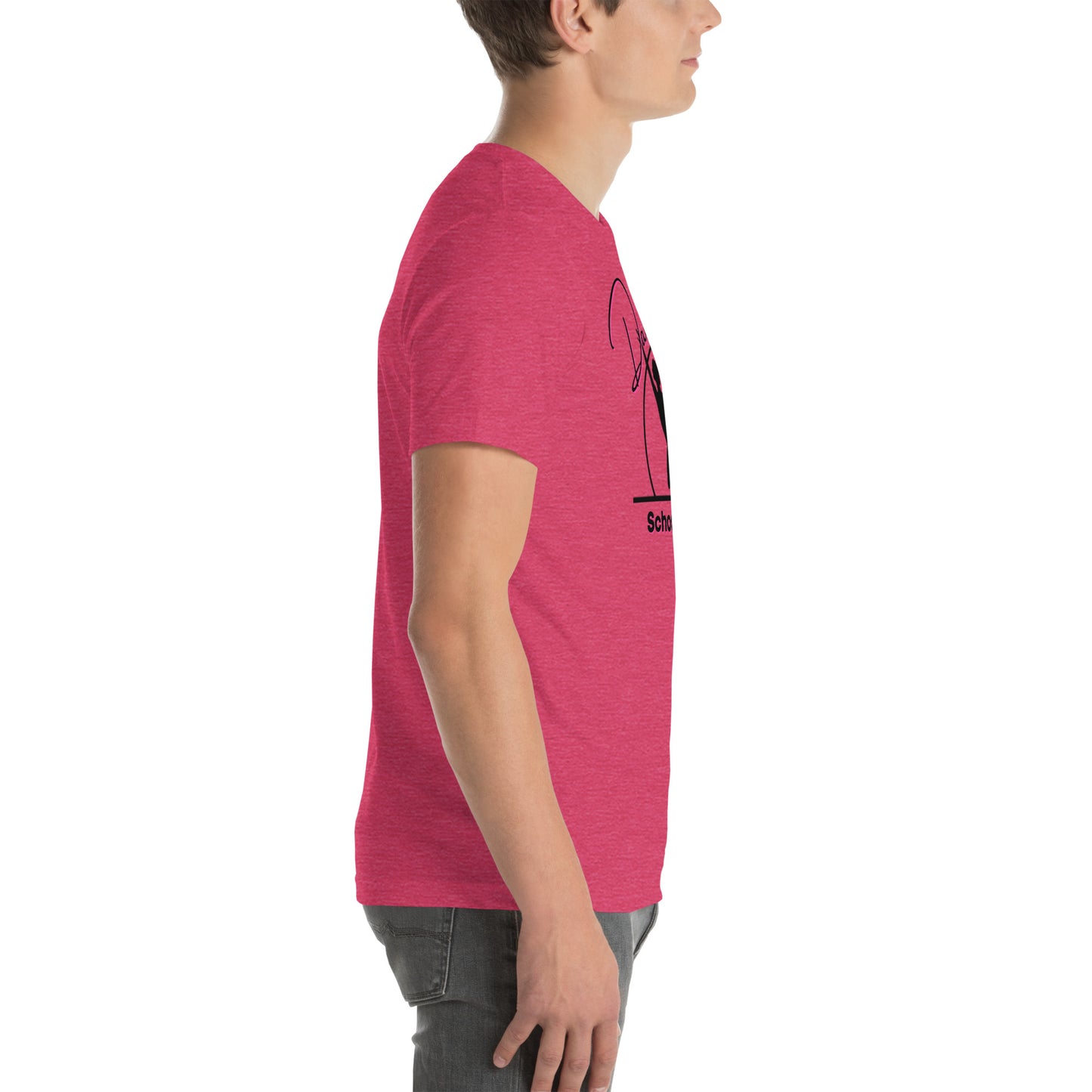 DSOD Black- Pink Outline Logo Unisex T-Shirt