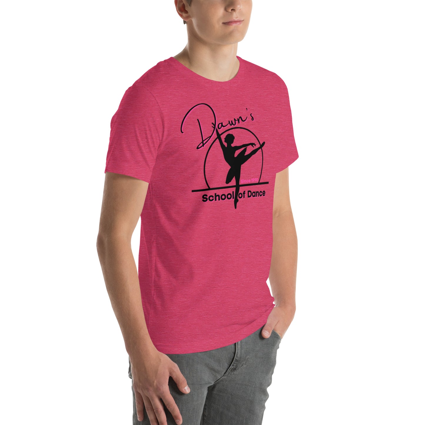 DSOD Black- Pink Outline Logo Unisex T-Shirt