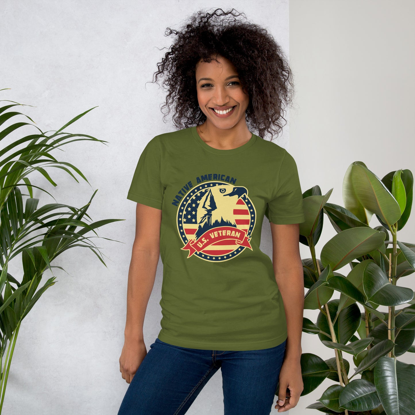 WS Native U.S. Vet Unisex T-Shirt