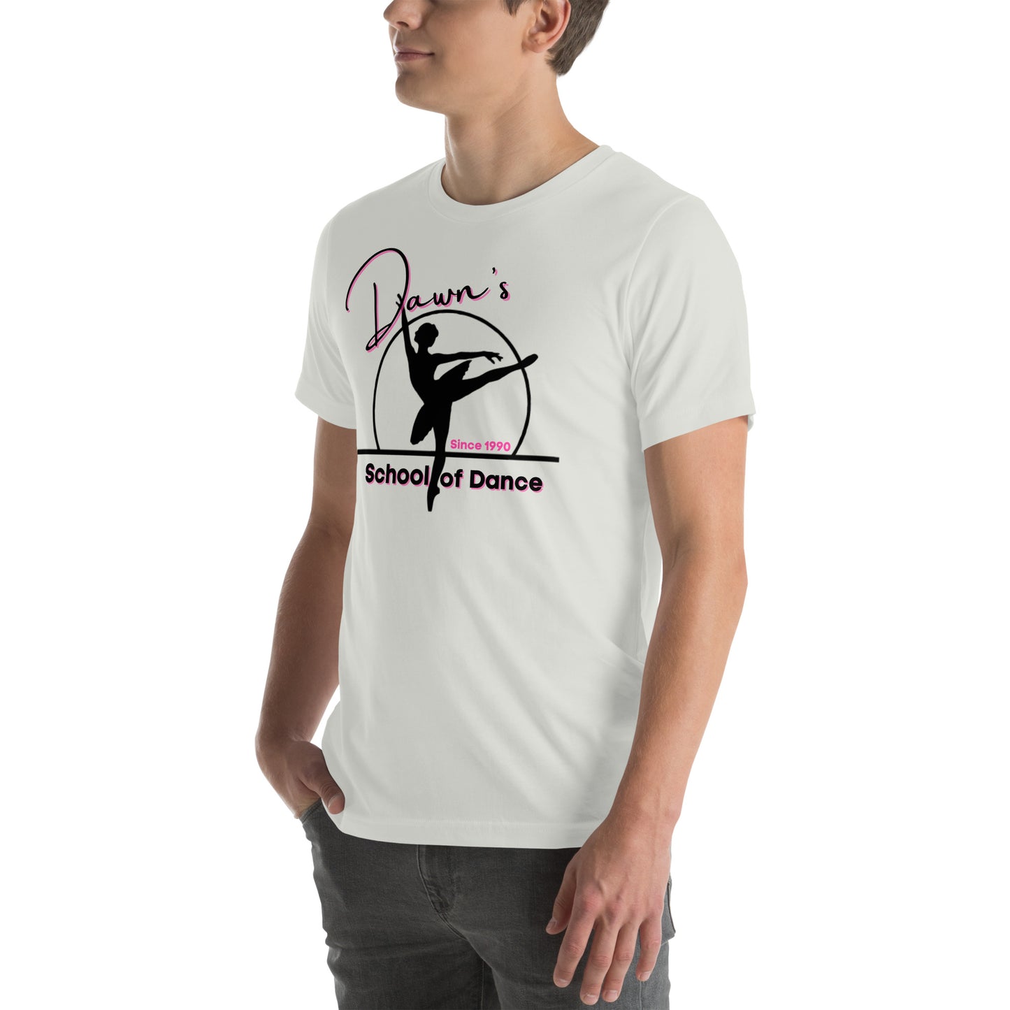 DSOD Black- Pink Outline Logo Unisex T-Shirt