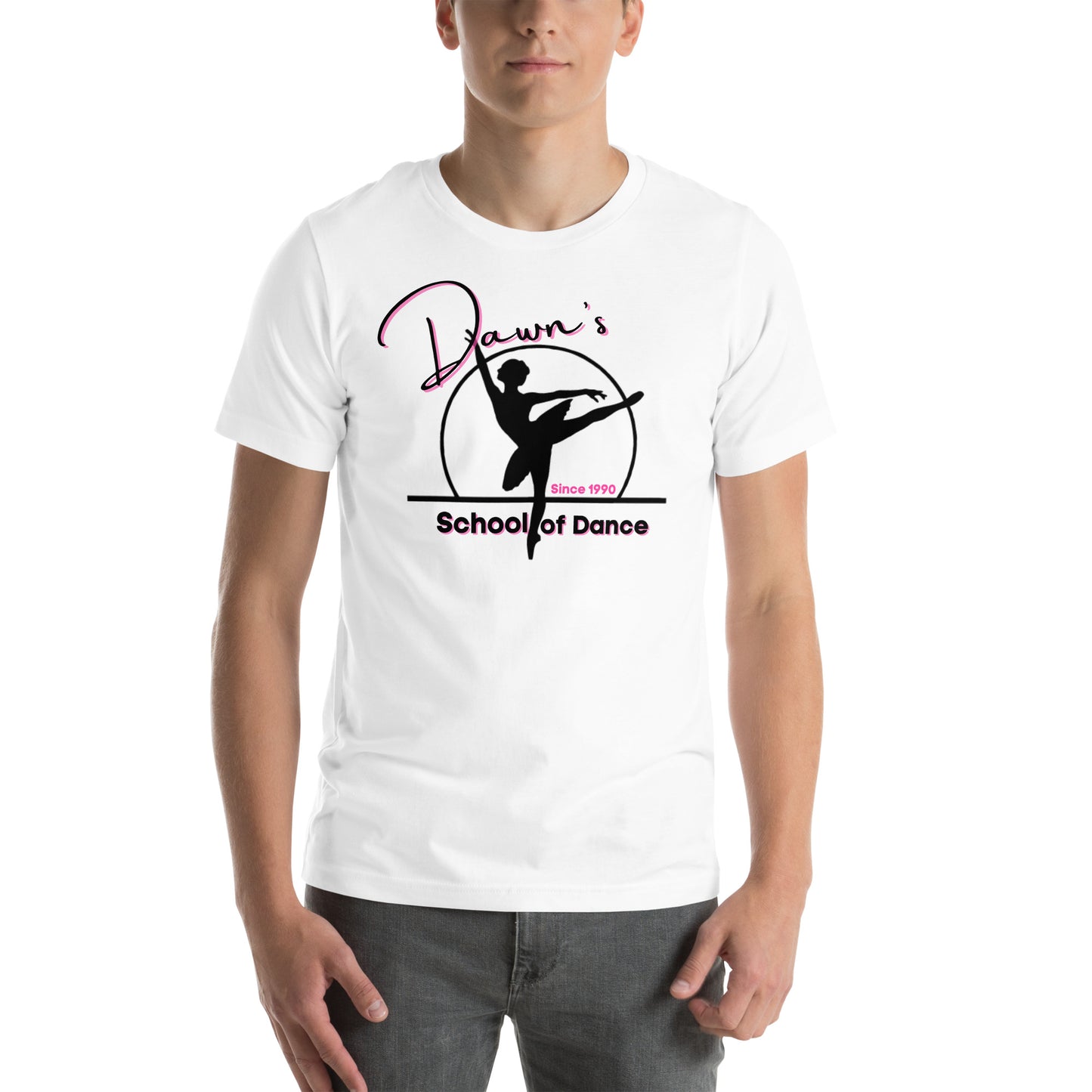 DSOD Black- Pink Outline Logo Unisex T-Shirt