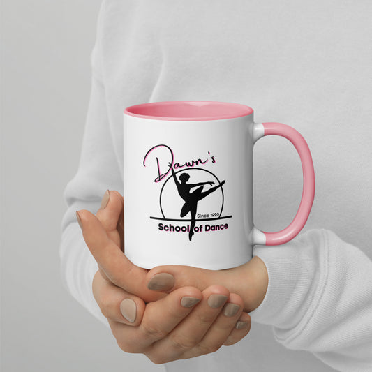 DSOD Logo- Pink Outline Color Splash Mug