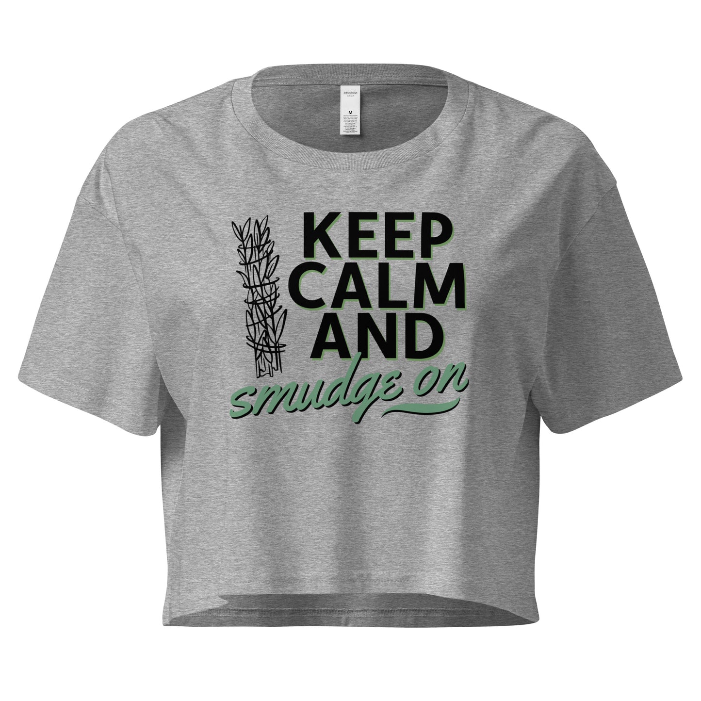 WS Keep Calm Women’s Crop Top