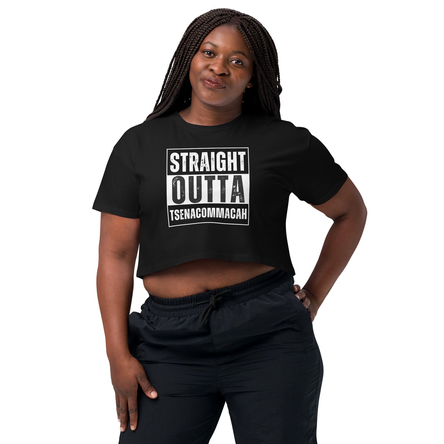 WS Straight Outta Tsenacommacah Crop Top