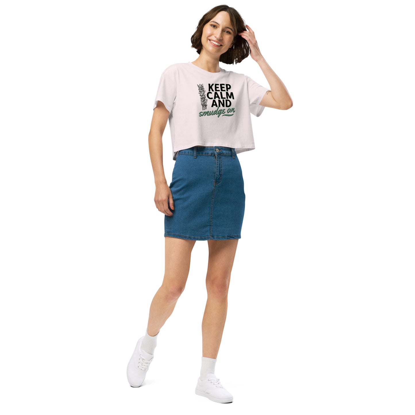 WS Keep Calm Women’s Crop Top