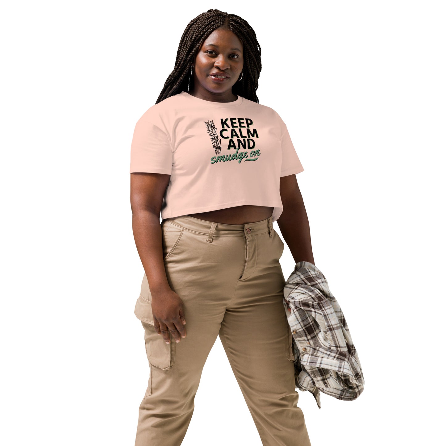 WS Keep Calm Women’s Crop Top