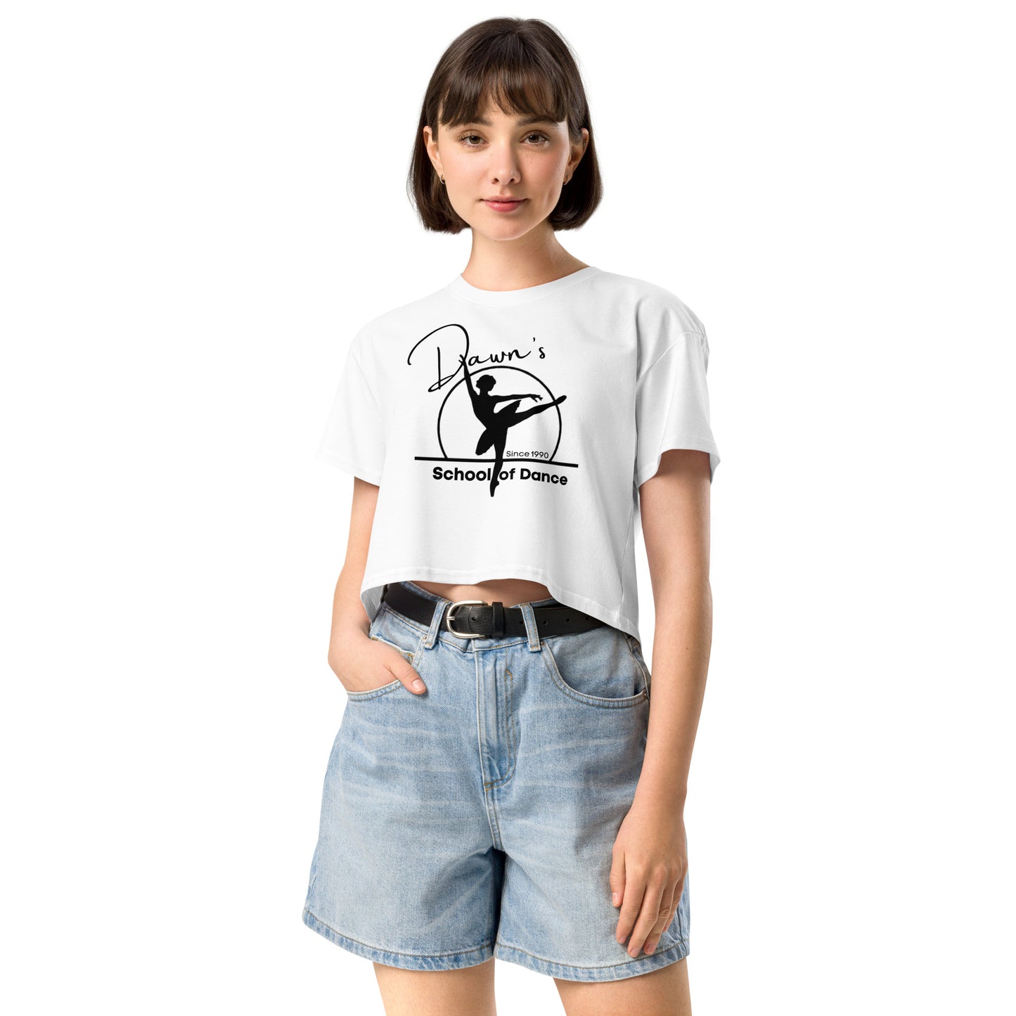 DSOD Logo- Black Women’s Crop Top
