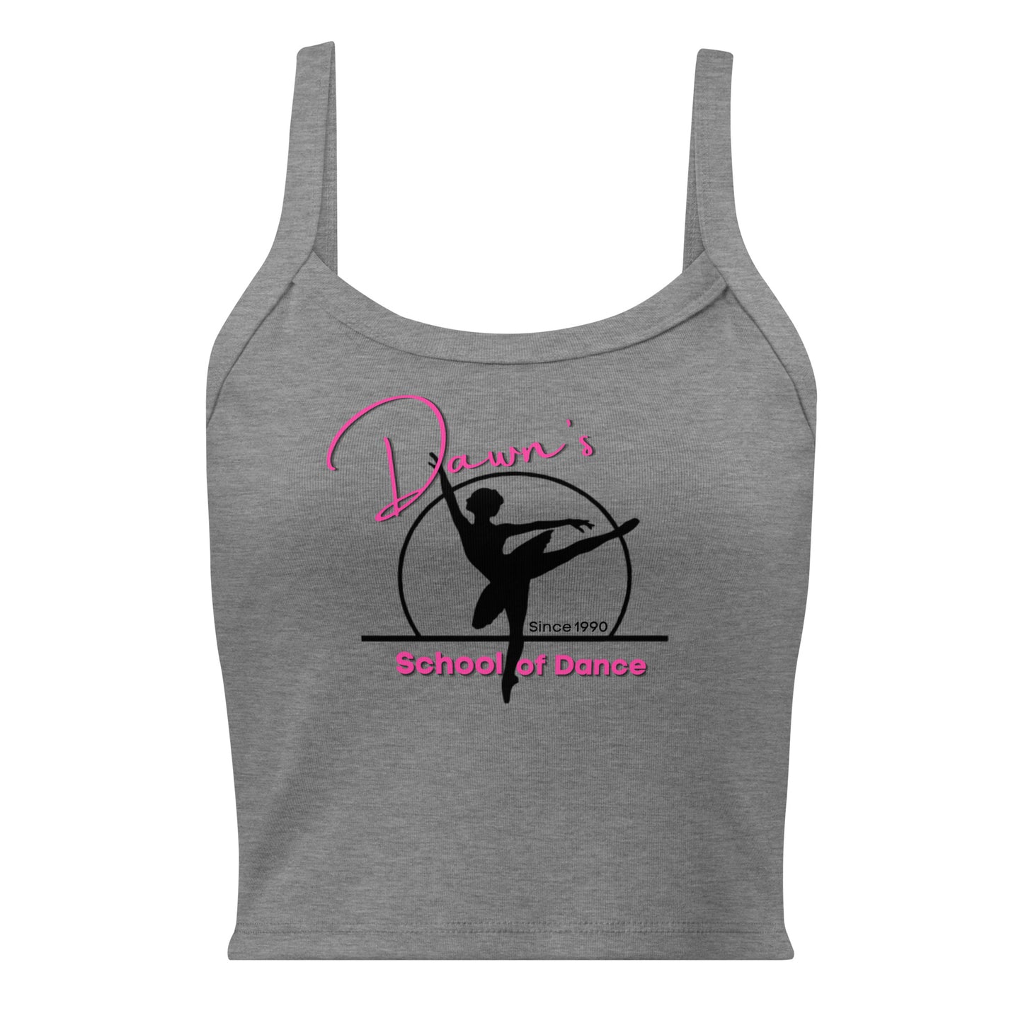 DSOD Logo- Pink Women’s Micro-Rib Tank Top