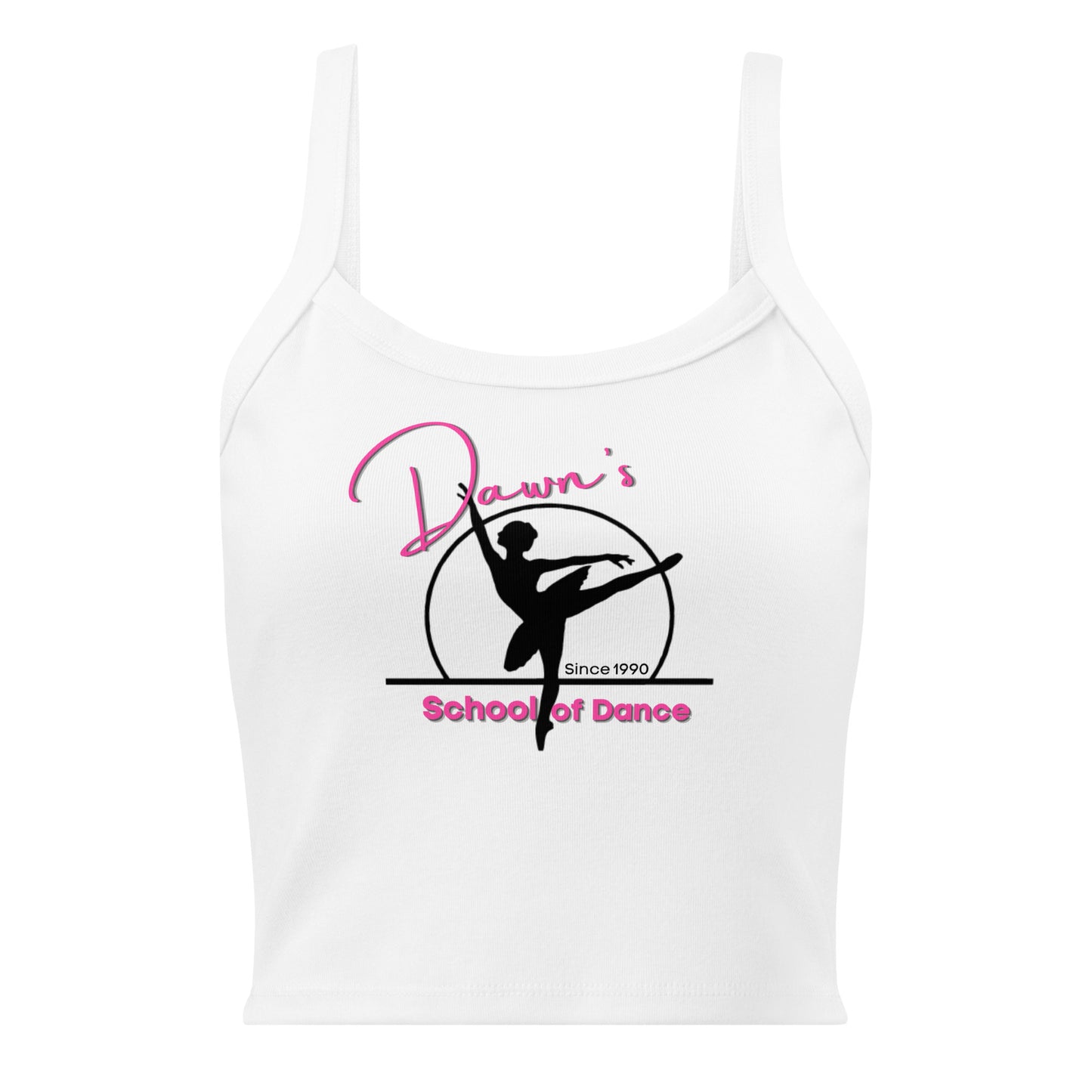 DSOD Logo- Pink Women’s Micro-Rib Tank Top