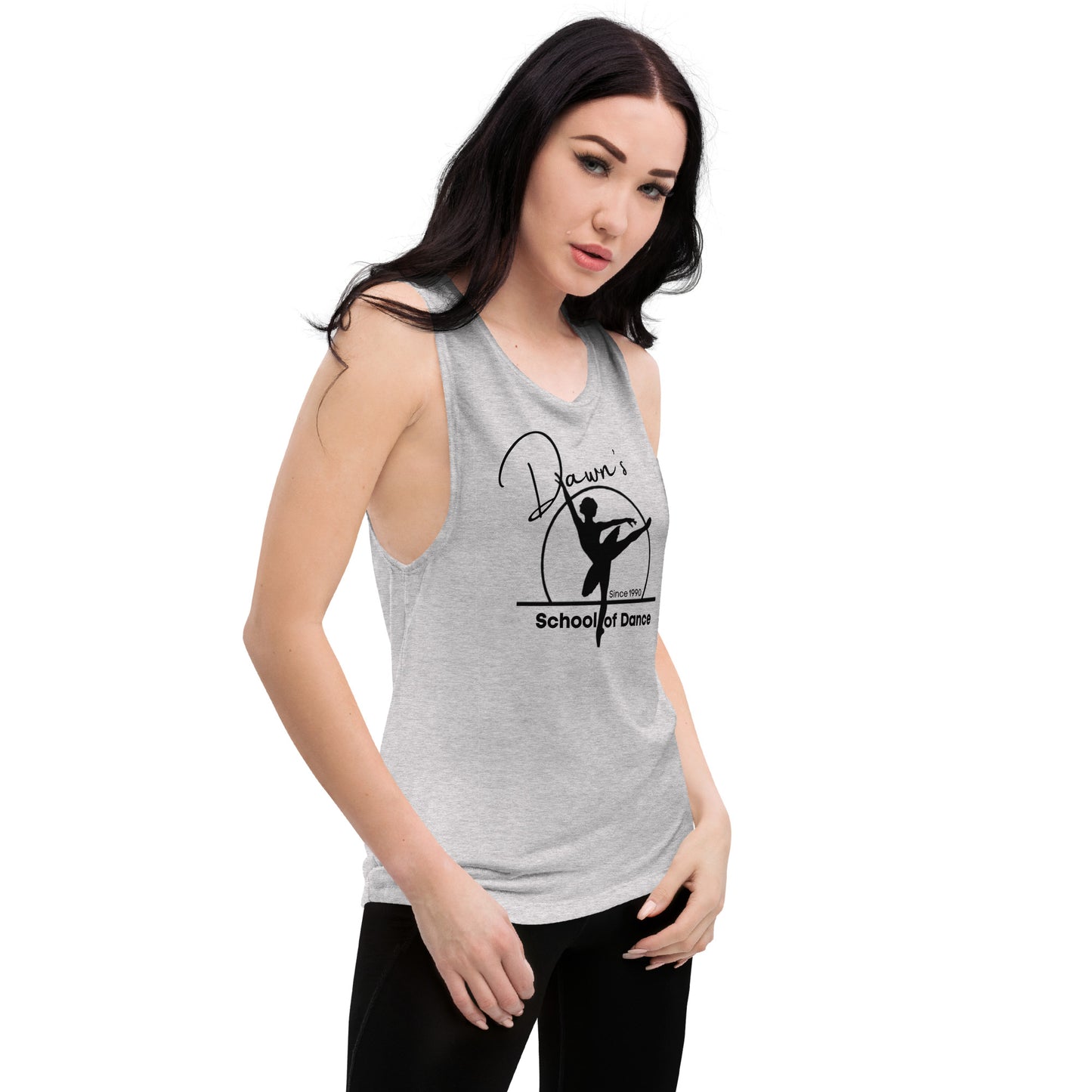 DSOD Logo- Black Women’s Flowy Muscle Tank