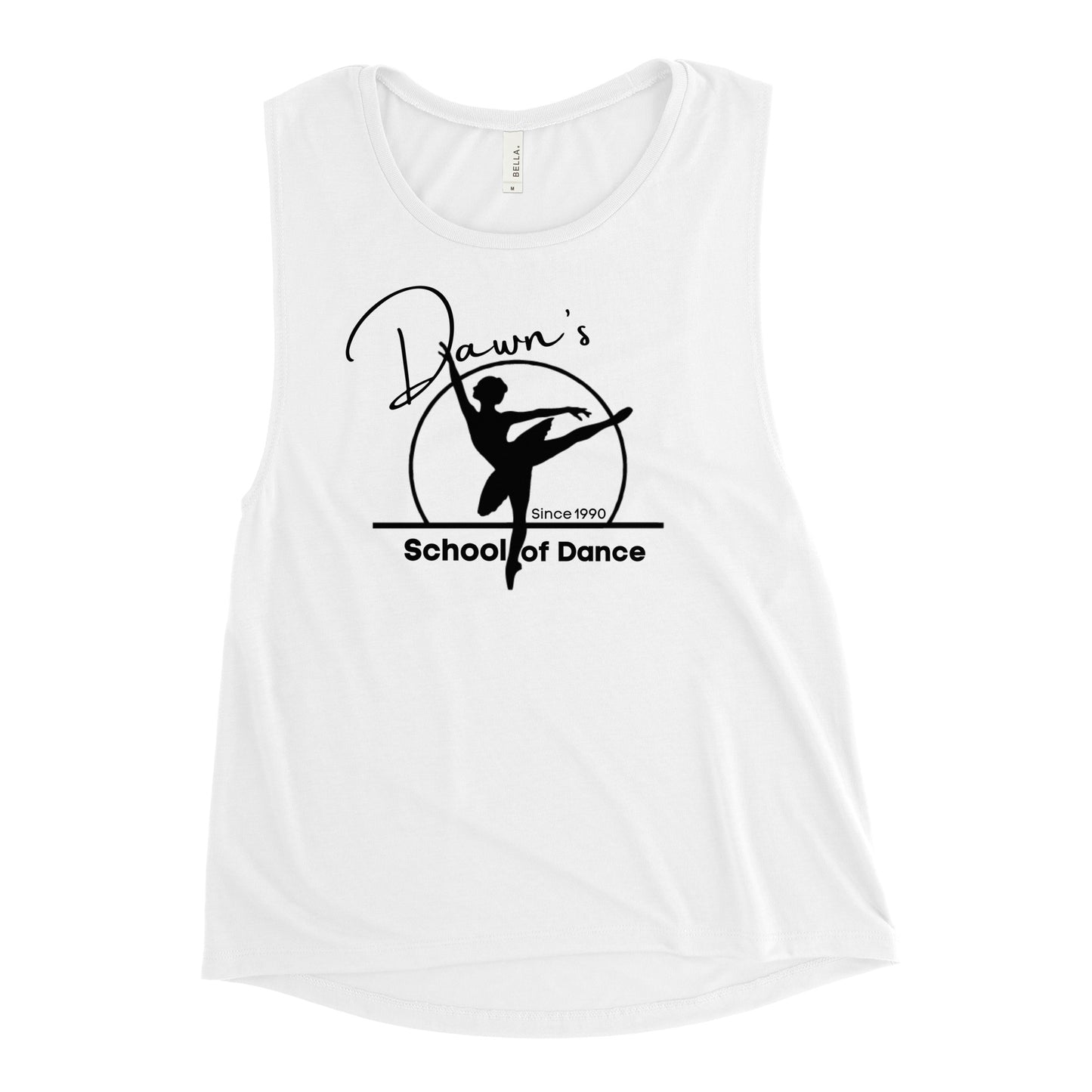 DSOD Logo- Black Women’s Flowy Muscle Tank