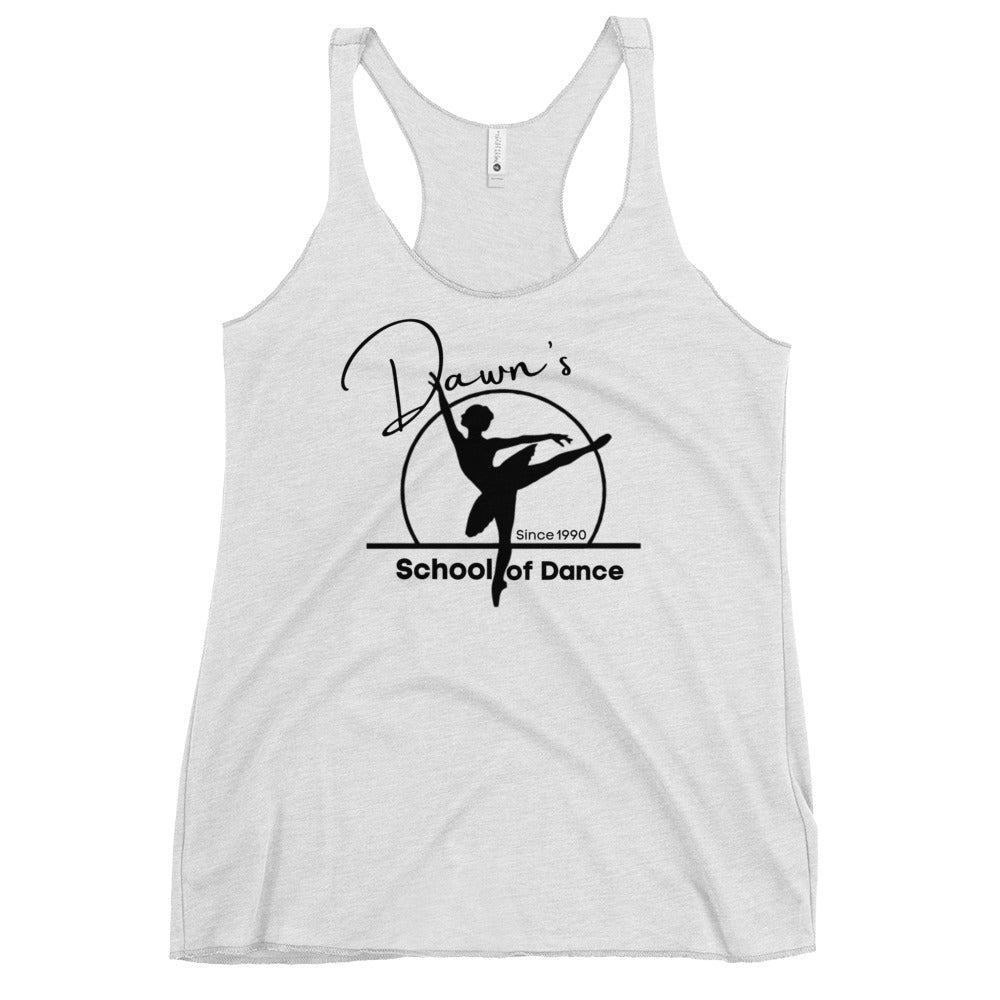 DSOD Logo- Black Women's Racerback Tank