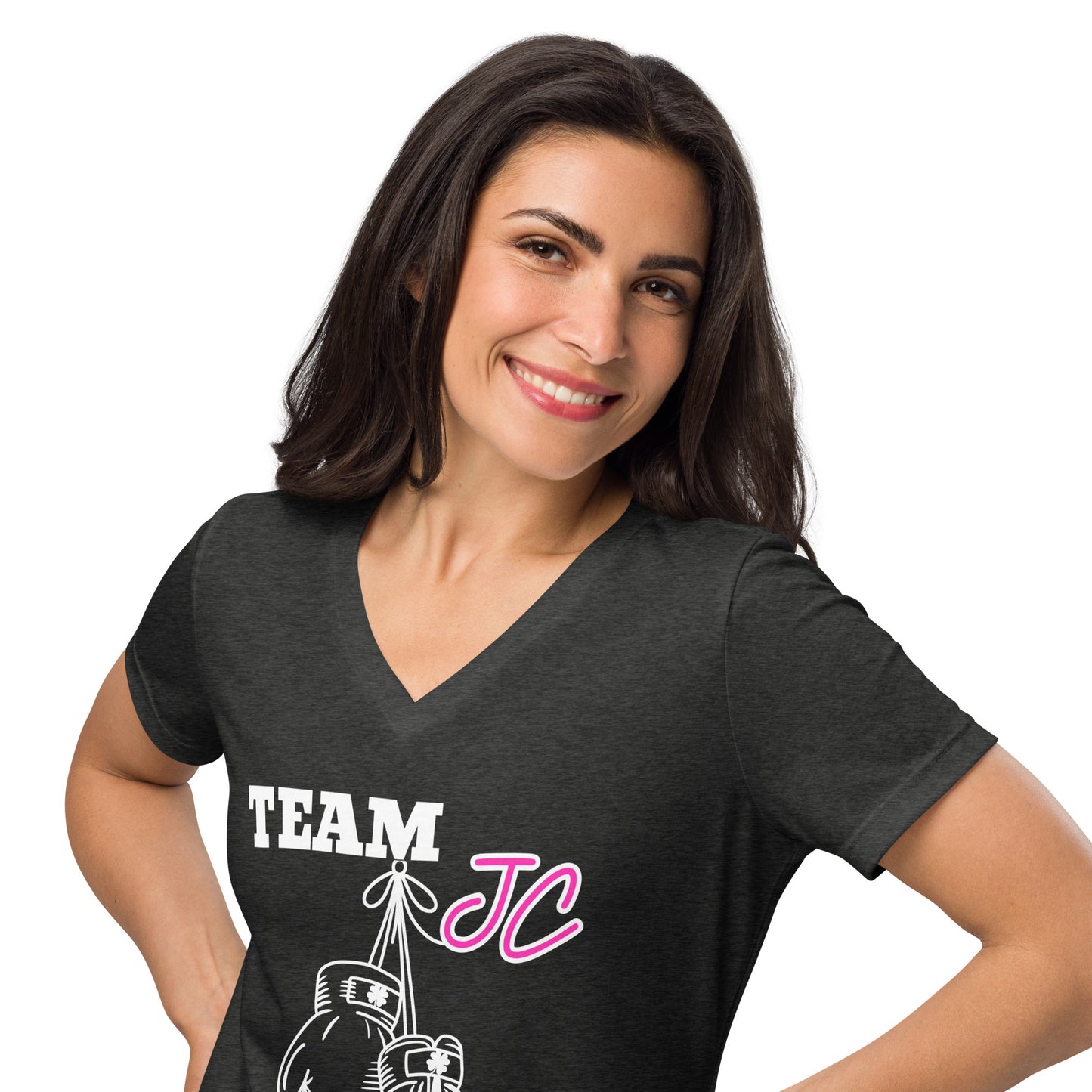 TJC Women’s Relaxed V-Neck T-Shirt
