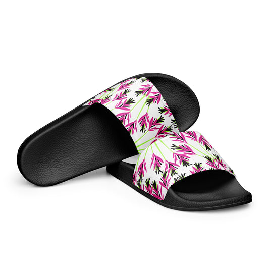WS Women's Slides (Pink Floral)