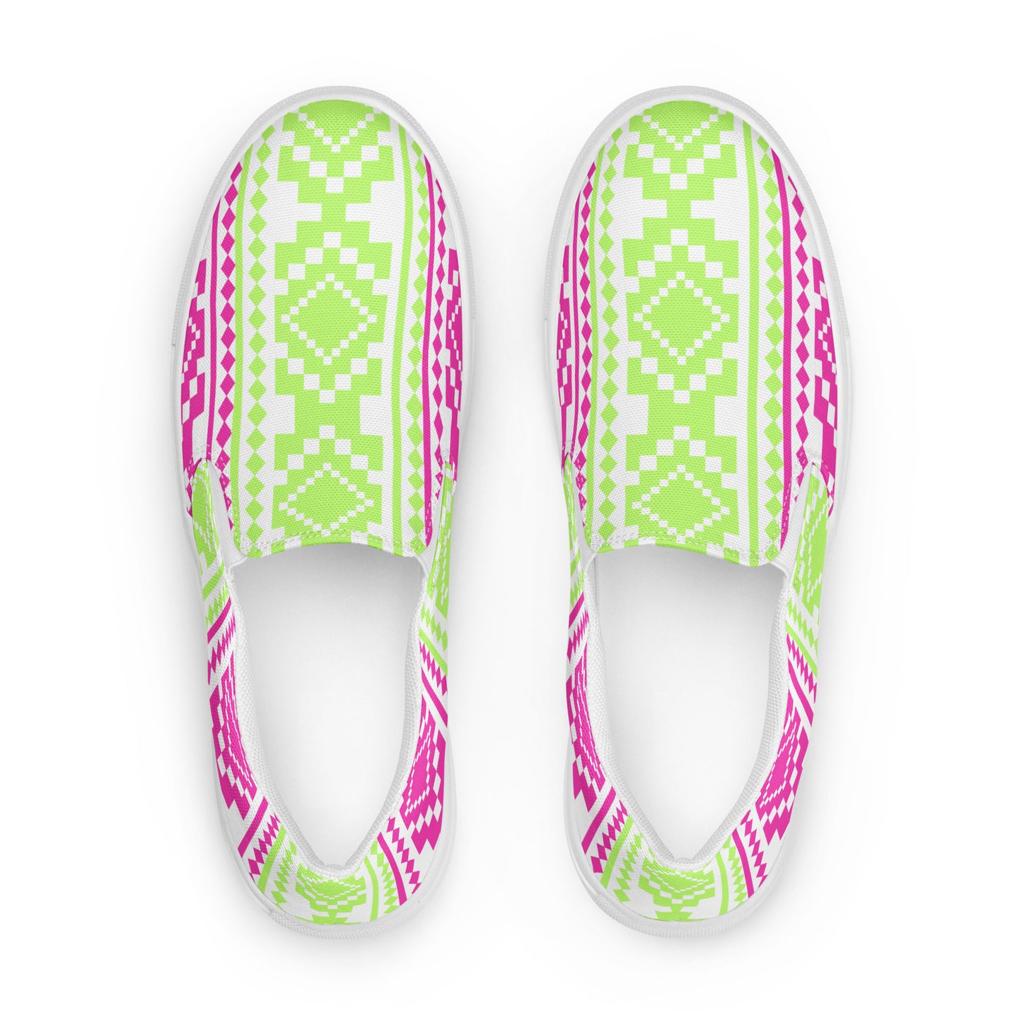 WS Women’s Slip-On Canvas Shoes (Tribal Melon)