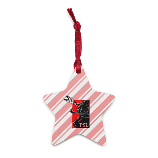 PSL Ornament & Magnet - Candy Cane Stripes (Wooden)