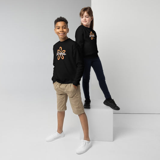 WS Wingapo Flower Youth Crewneck Sweatshirt