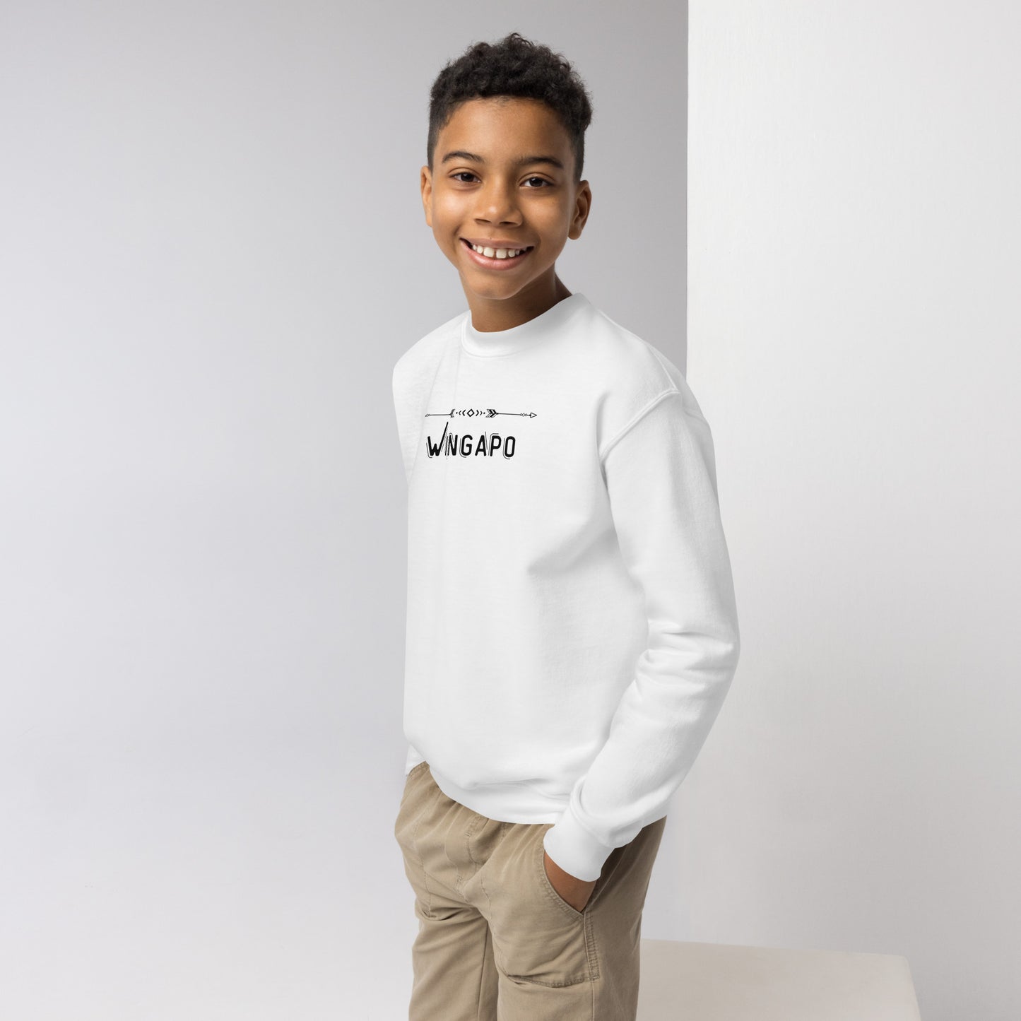 WS Wingapo Arrows Youth Crewneck Sweatshirt