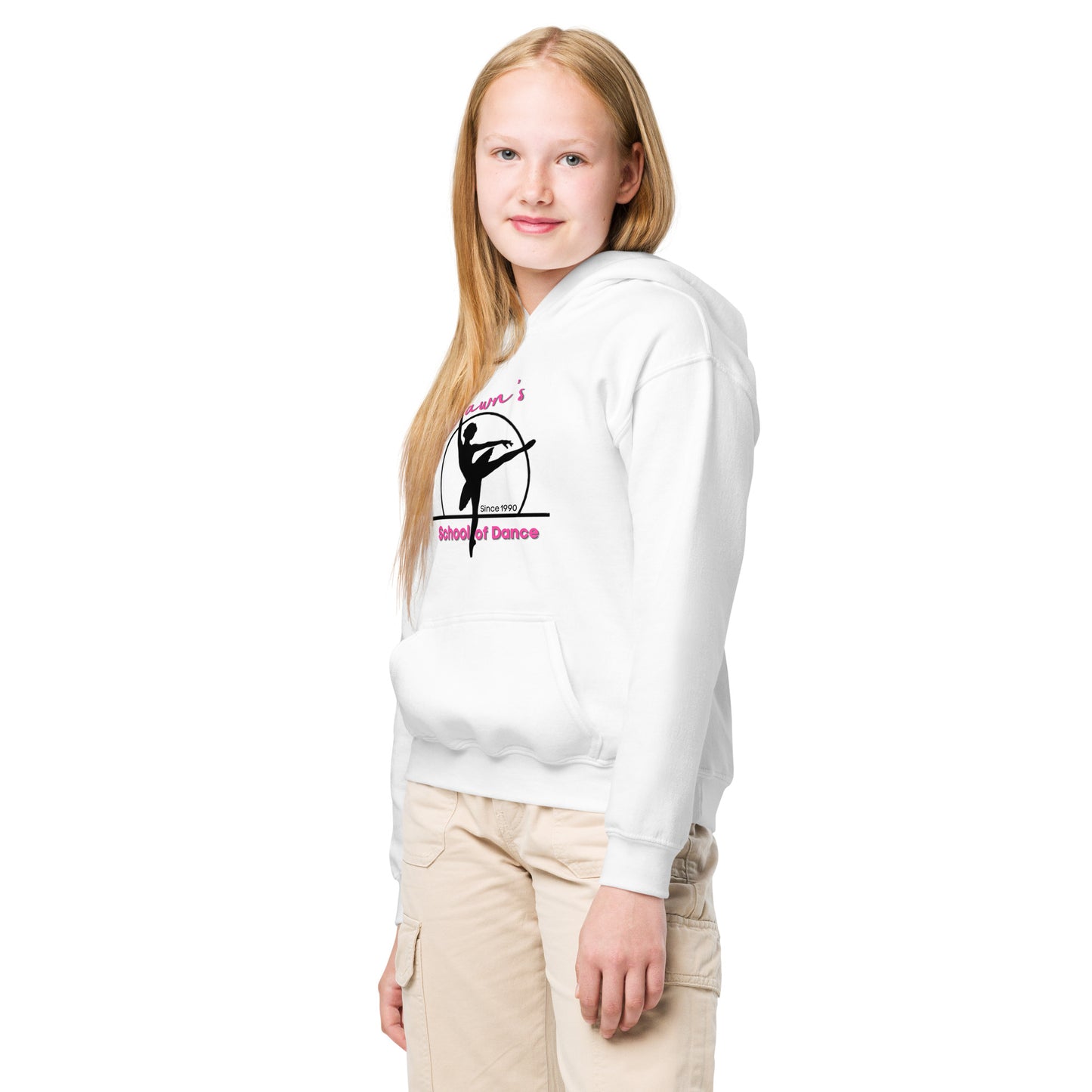 DSOD Logo- Pink Youth Unisex Hoodie