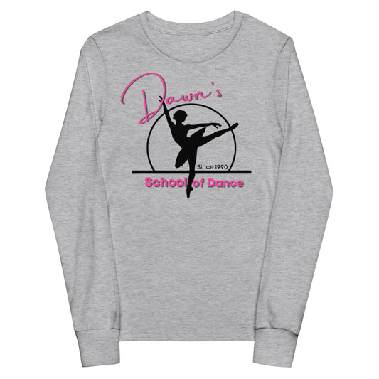 DSOD Logo- Pink Youth Unisex Long Sleeve T-Shirt