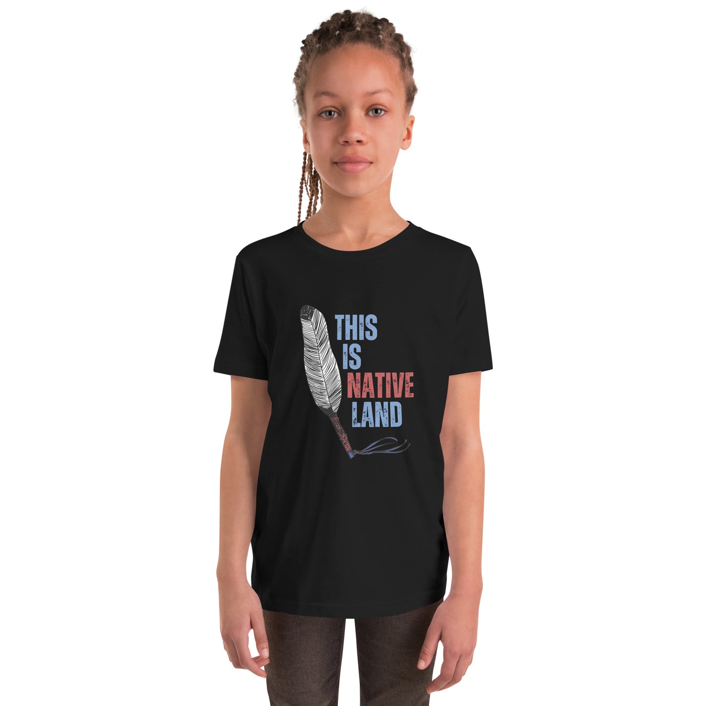 WS This Is Native Land Youth Tee