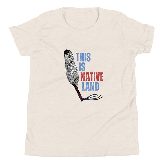 WS This Is Native Land Youth Tee