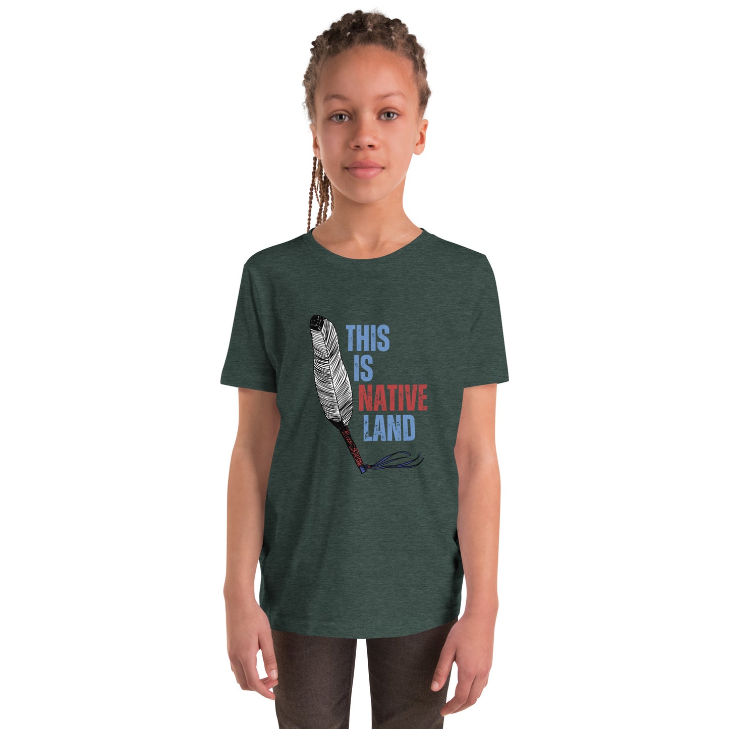 WS This Is Native Land Youth Tee