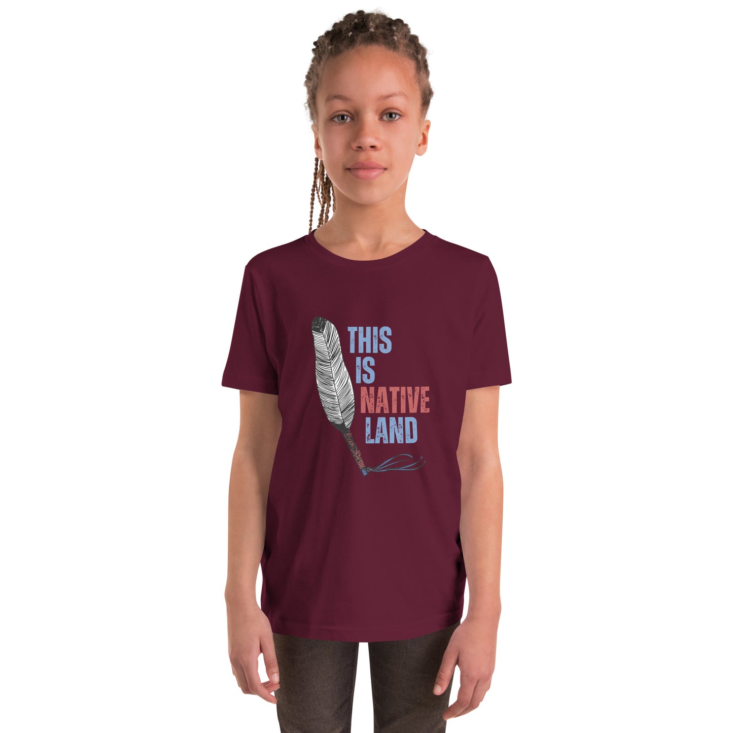 WS This Is Native Land Youth Tee