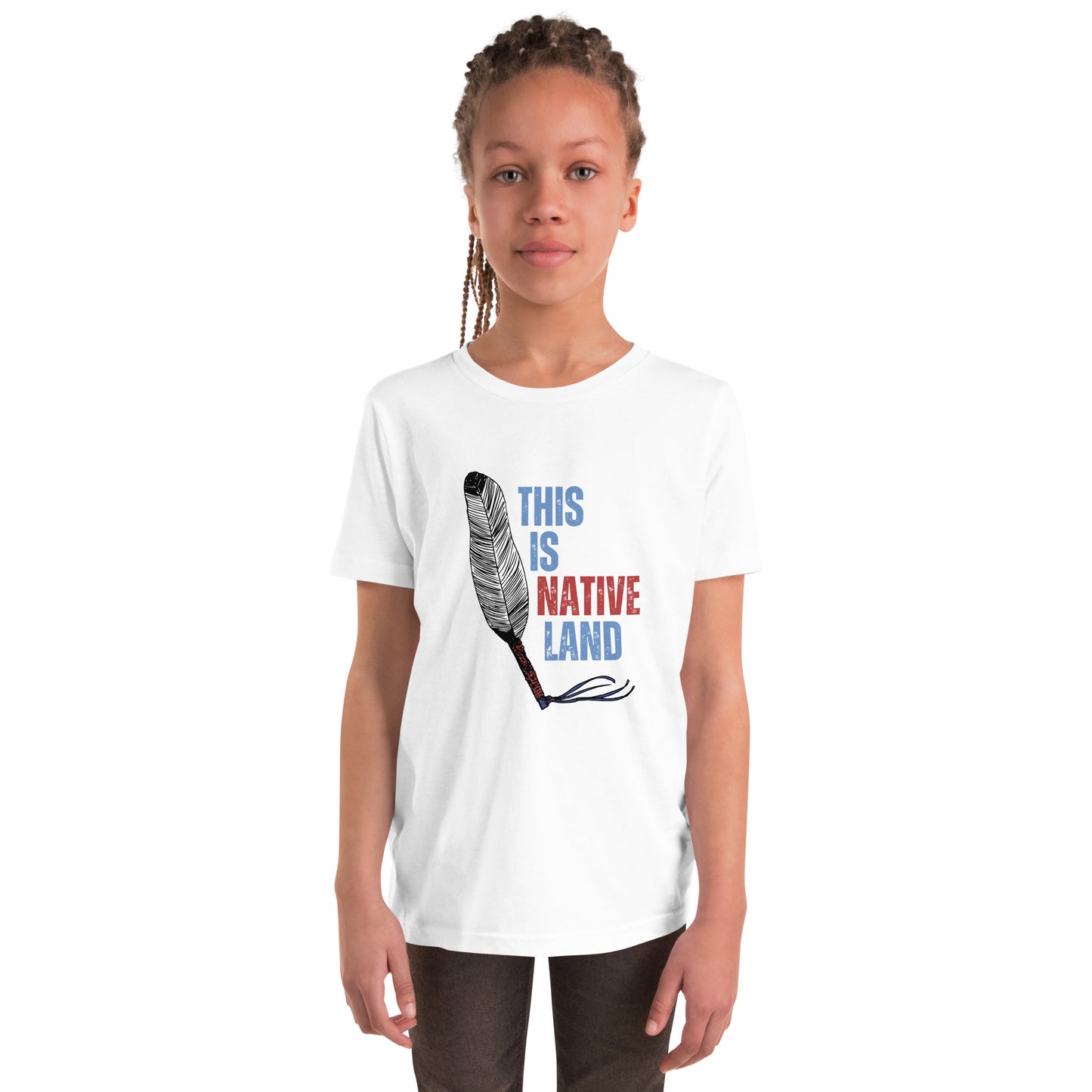 WS This Is Native Land Youth Tee